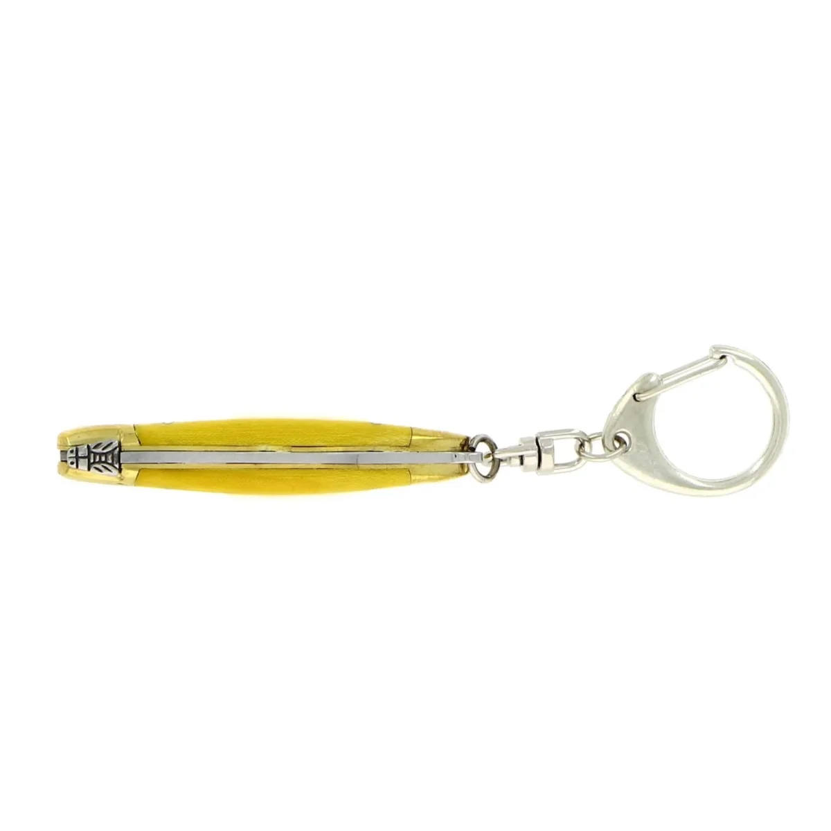 Porte-clés 7 cm Tissu compressé, mitre Laiton – Laguiole – Image 8